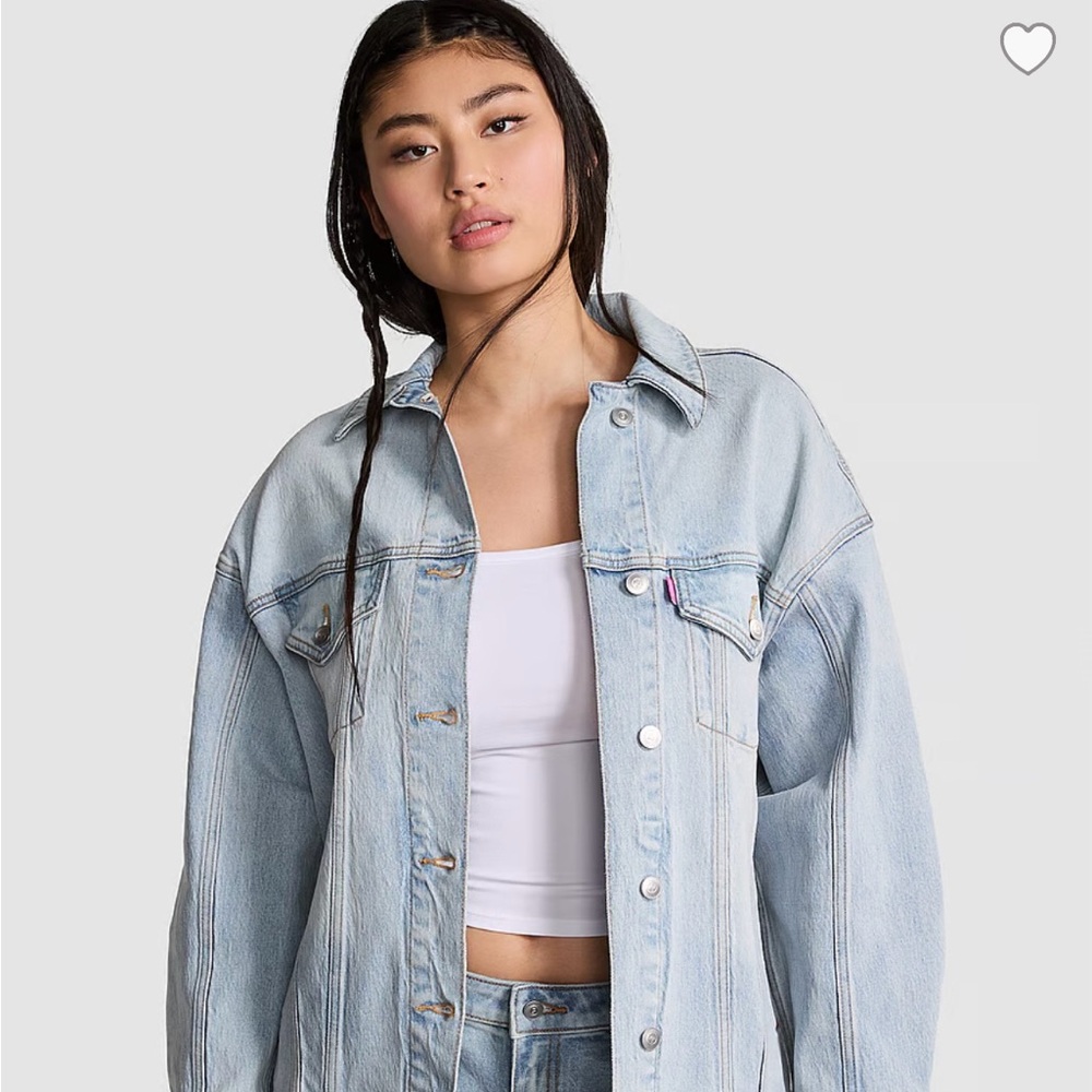 PINK Victoria's Secret Denim Jacket BRAND NEW